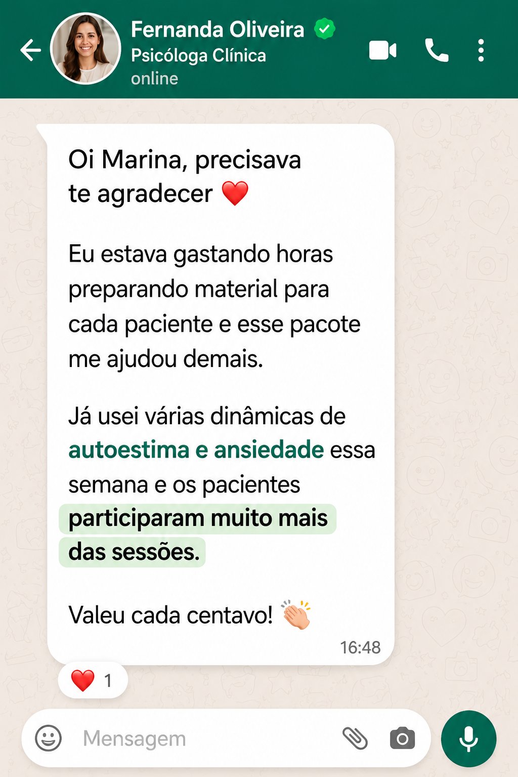 Depoimento 1